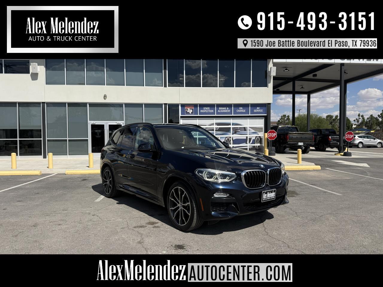 2019 BMW X3 sDrive30i Sports Activity Vehicle