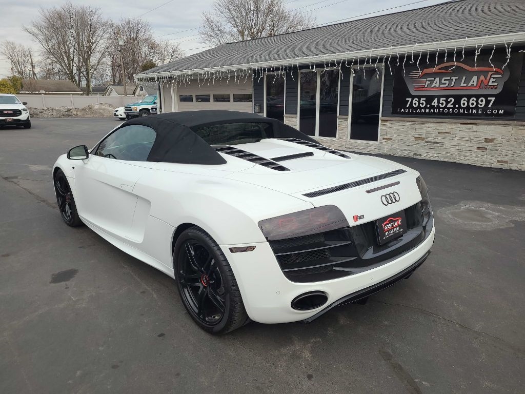 Audi R8 2dr Conv Auto quattro Spyder 5.2L 2012