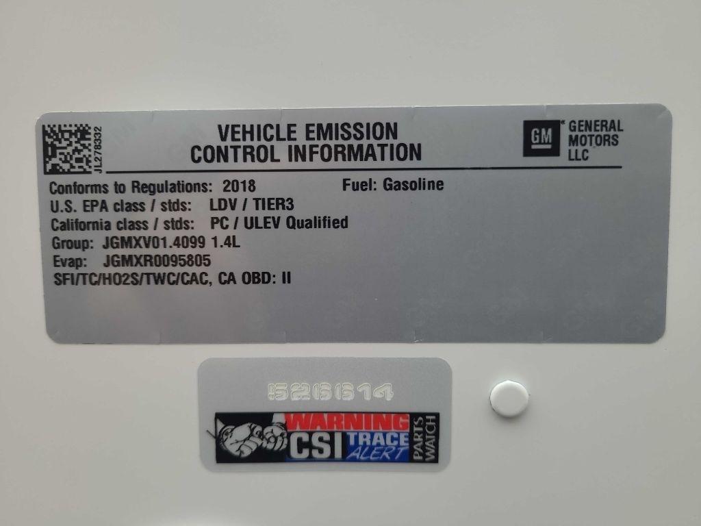 Chevrolet Trax FWD 4dr LT 2018