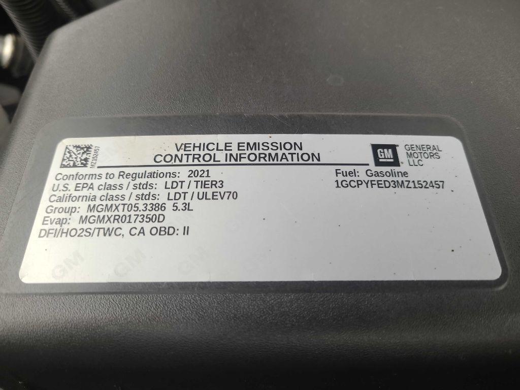 Chevrolet Silverado 1500 4WD Crew Cab 147" LT Trail Boss 2021