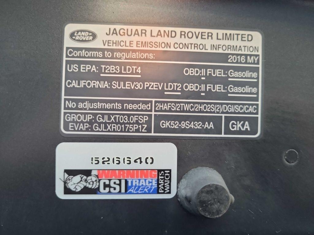 Land Rover Range Rover 4WD 4dr HSE 2016