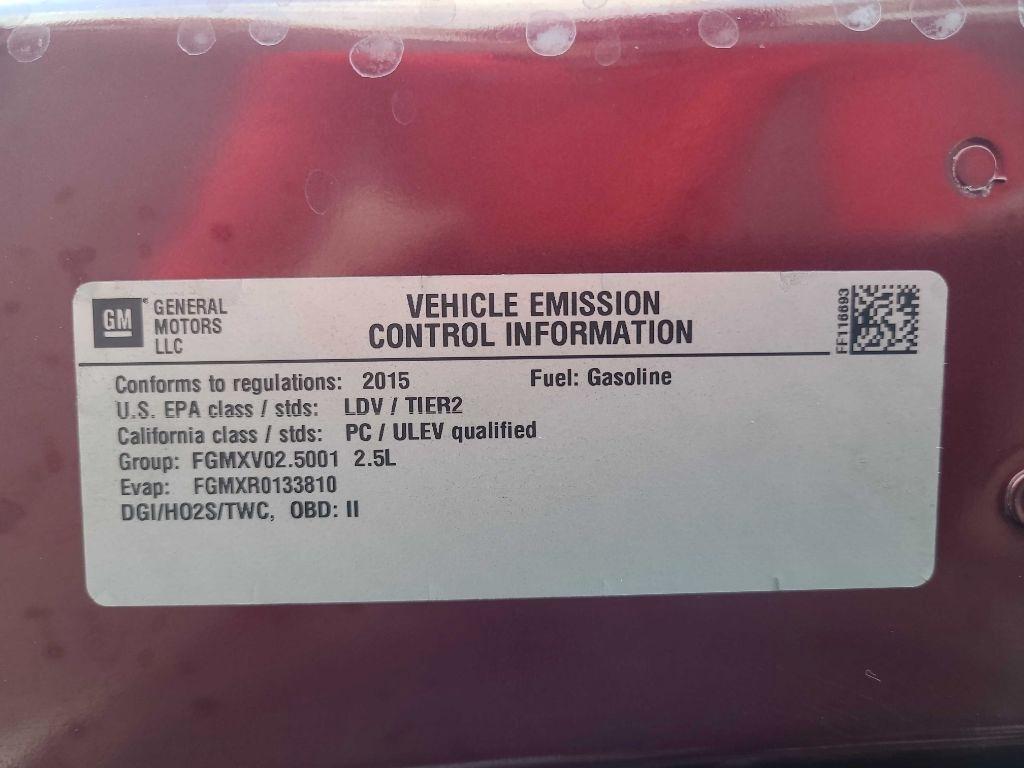 Chevrolet Malibu 4dr Sdn LT w/1LT 2015