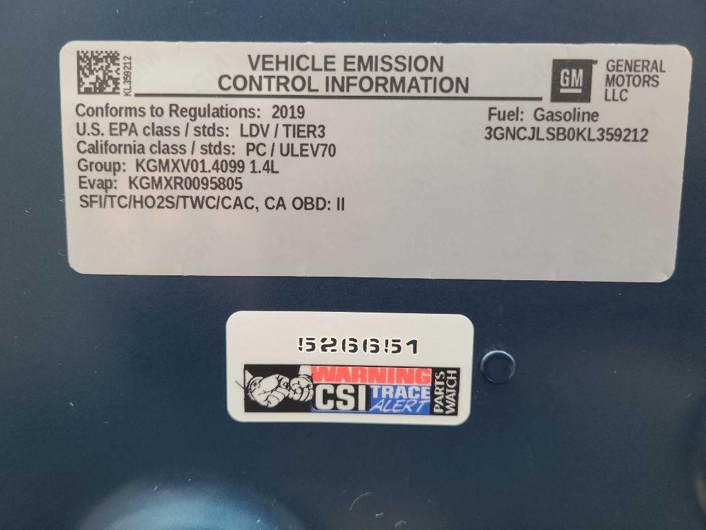 Chevrolet Trax FWD 4dr LT 2019