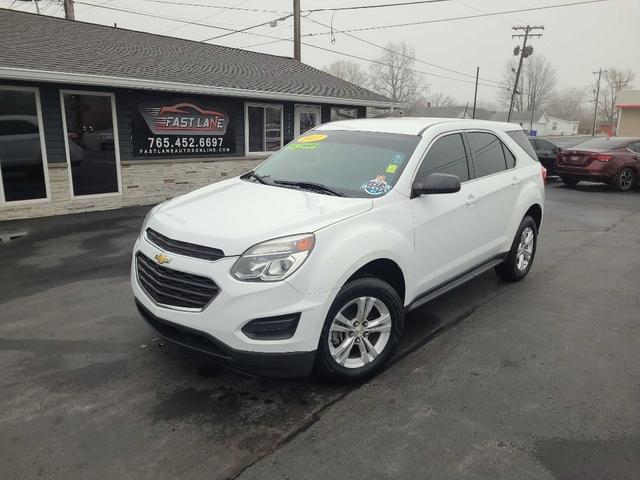 White 2017 Chevrolet Equinox LS FWD SUV / Crossover Front-Wheel Drive Automatic
