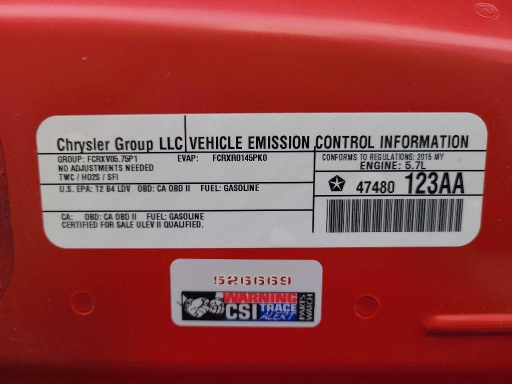 Dodge Charger 4dr Sdn RT RWD 2015