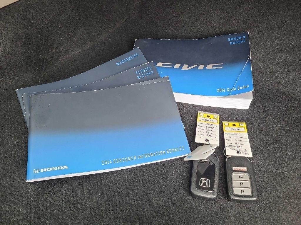 Honda Civic Sedan 4dr CVT EX-L 2014
