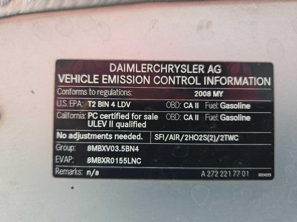 Mercedes-Benz CLK-Class 2dr Cabriolet 3.5L 2008