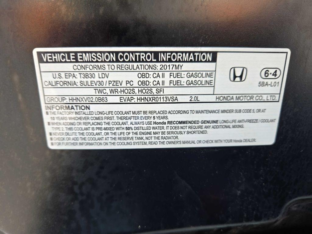 Honda Civic Sedan EX CVT 2017