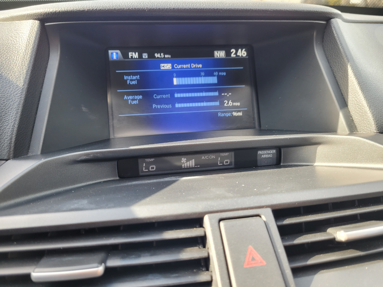 Honda Crosstour 2WD V6 5dr EX-L 2013