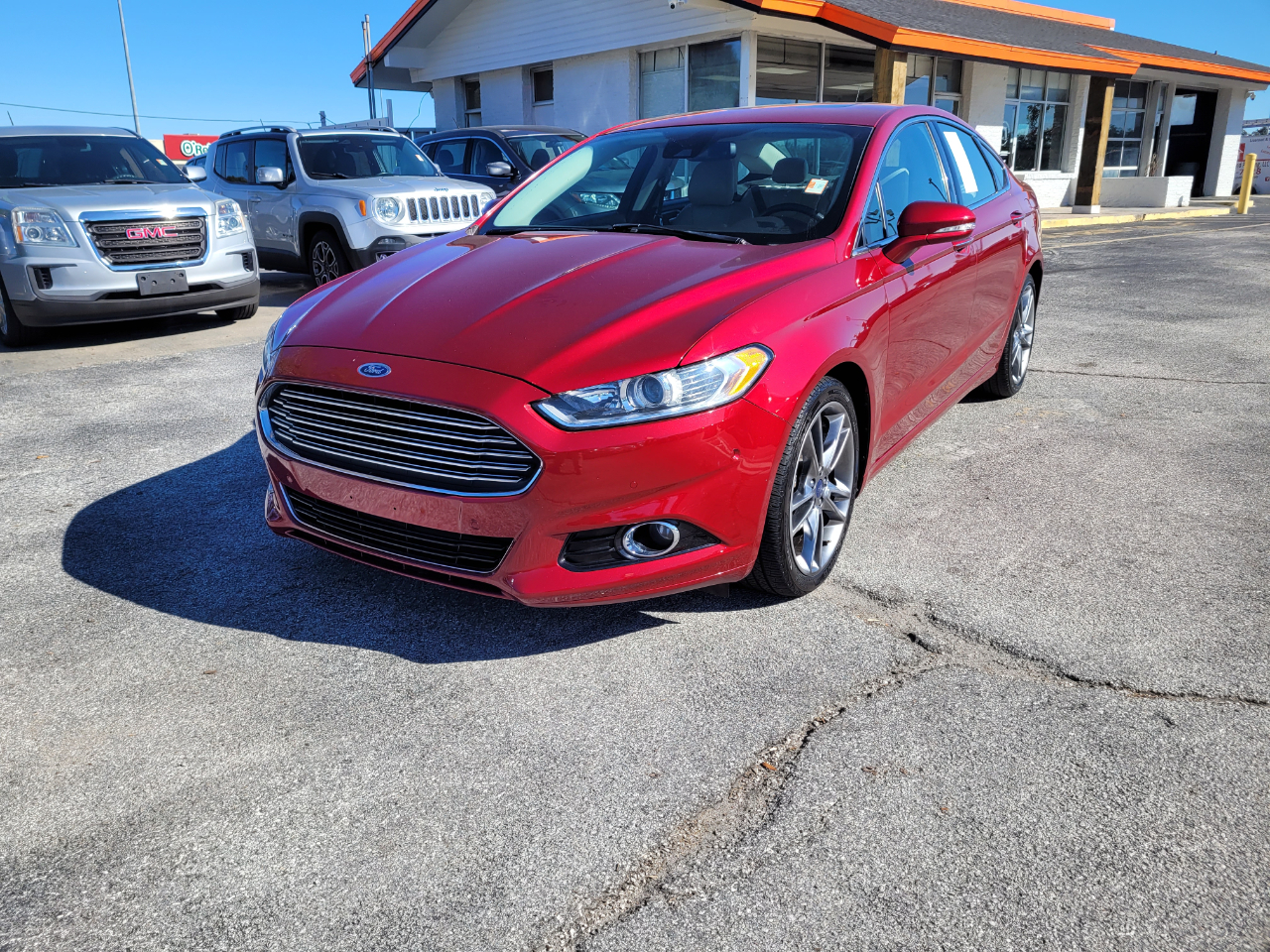Ford Fusion 4dr Sdn Titanium FWD 2014