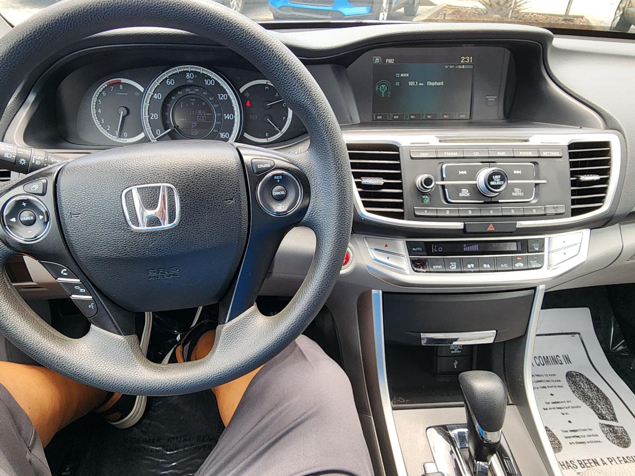 Honda Accord Sedan 4dr I4 CVT EX 2015