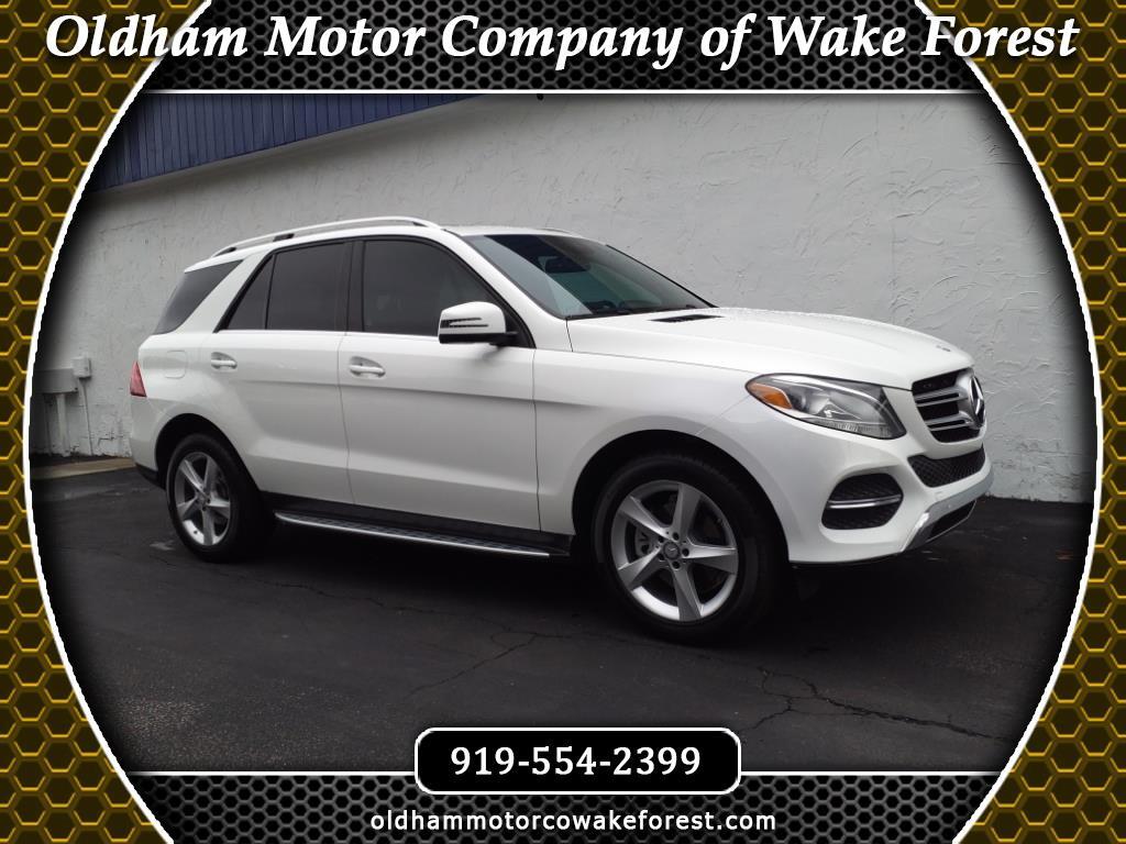 2016 Mercedes-Benz GLE-Class GLE350
