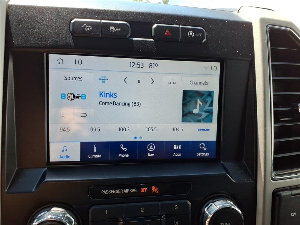 Ford F-150 Lariat SuperCrew 6.5-ft. Bed 4WD 2019 Ford F-150 Lariat SuperCrew 6.5-ft. Bed 4WD 2019