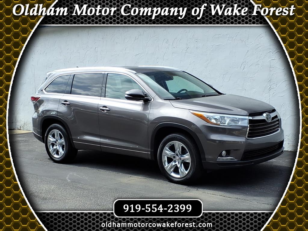 2014 Toyota Highlander Limited FWD V6
