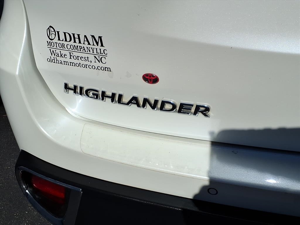 Toyota Highlander Limited AWD V6 2018 Toyota Highlander Limited AWD V6 2018