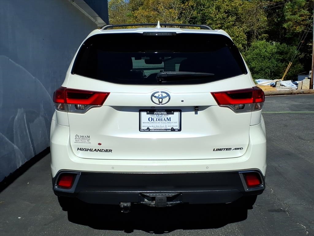 Toyota Highlander Limited AWD V6 2018