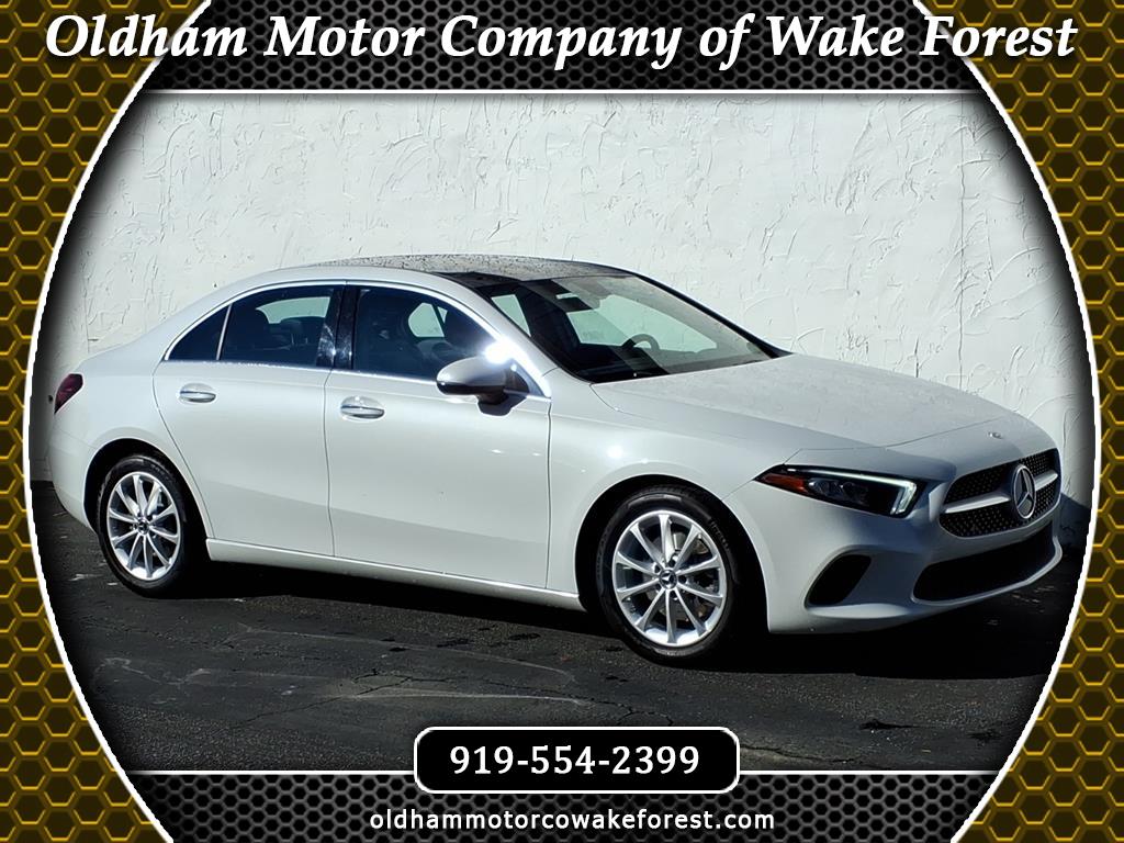 2020 Mercedes-Benz A-Class A 220 Sedan FWD