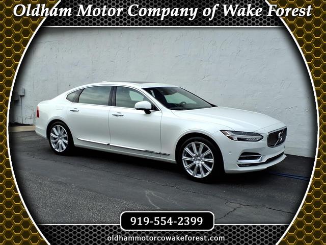 White 2018 Volvo S90 T6 Inscription AWD Sedan All-Wheel Drive Automatic