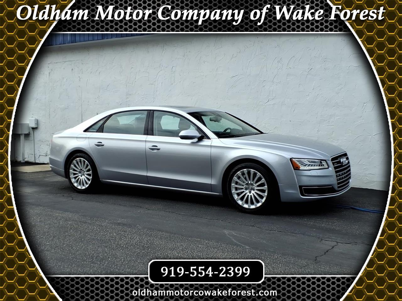2015 Audi A8 4dr Sdn 4.0T