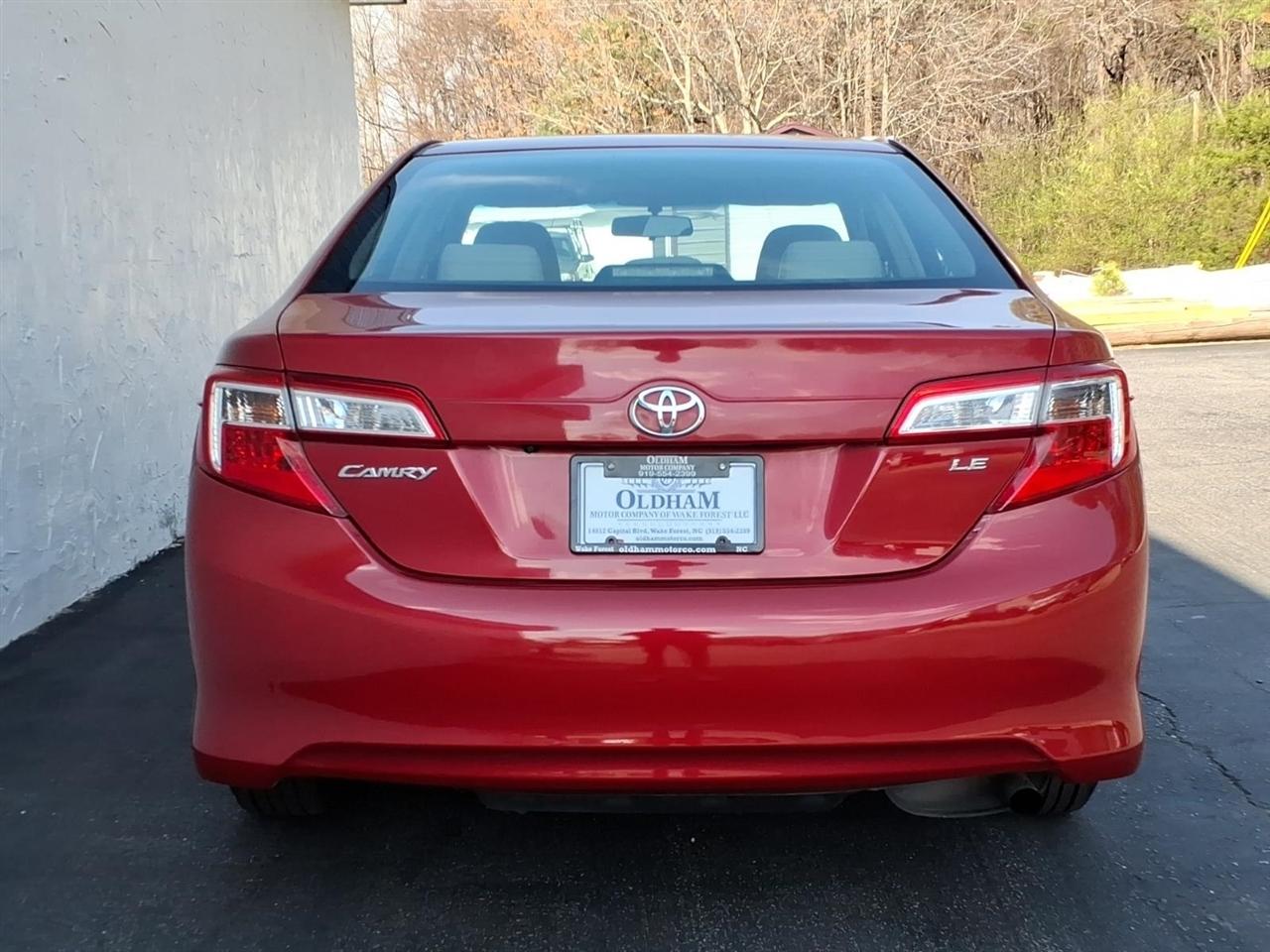 Toyota Camry 4dr Sdn I4 Auto L (Natl) *Ltd Avail* 2014