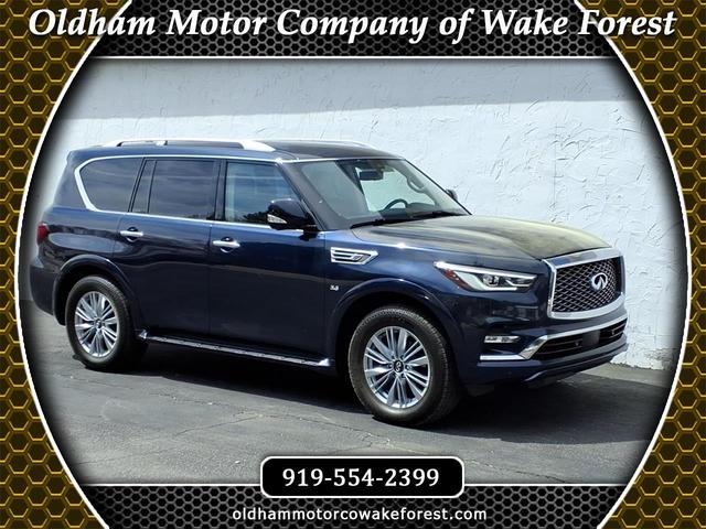 Dk. Blue 2020 INFINITI QX80 Luxe RWD SUV / Crossover Rear-Wheel Drive Automatic