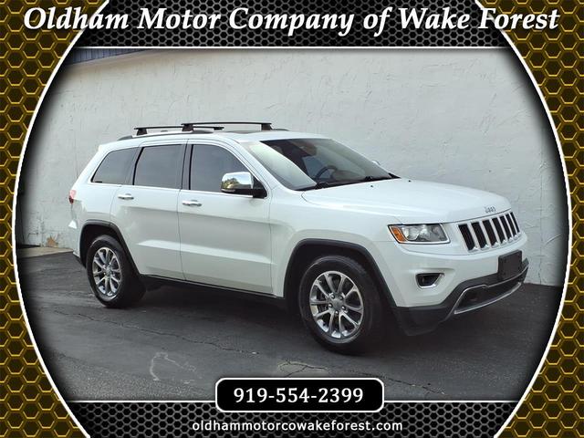 White 2014 Jeep Grand Cherokee Limited 4WD SUV / Crossover Four-Wheel Drive Automatic