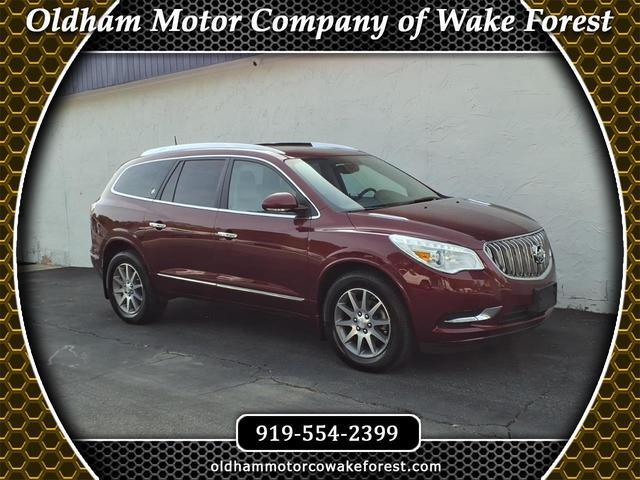 Dk. Red 2017 Buick Enclave Leather FWD SUV / Crossover Front-Wheel Drive Automatic