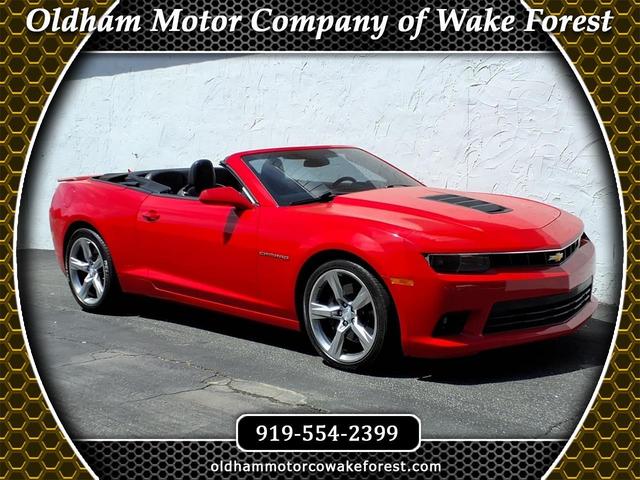 Red 2015 Chevrolet Camaro 2SS Convertible RWD Convertible Rear-Wheel Drive 6-Speed Automatic