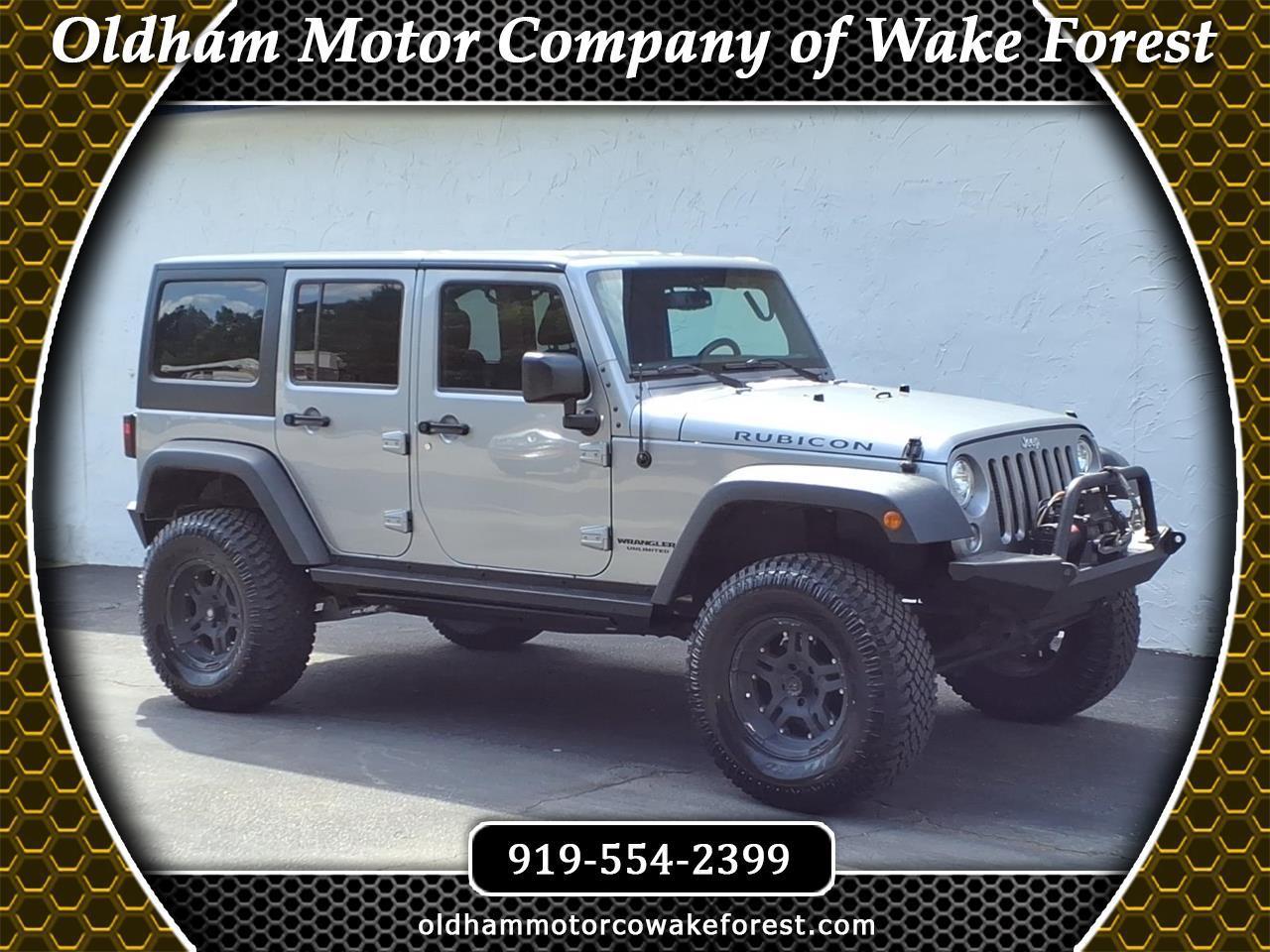 2017 Jeep Wrangler Unlimited Rubicon 4x4