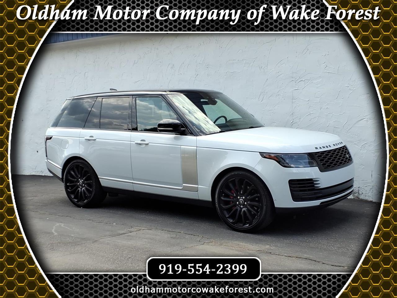 2020 Land Rover Range Rover P525 HSE SWB