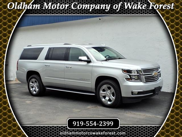 Silver 2019 Chevrolet Suburban 1500 Premier 4WD SUV / Crossover Four-Wheel Drive Automatic