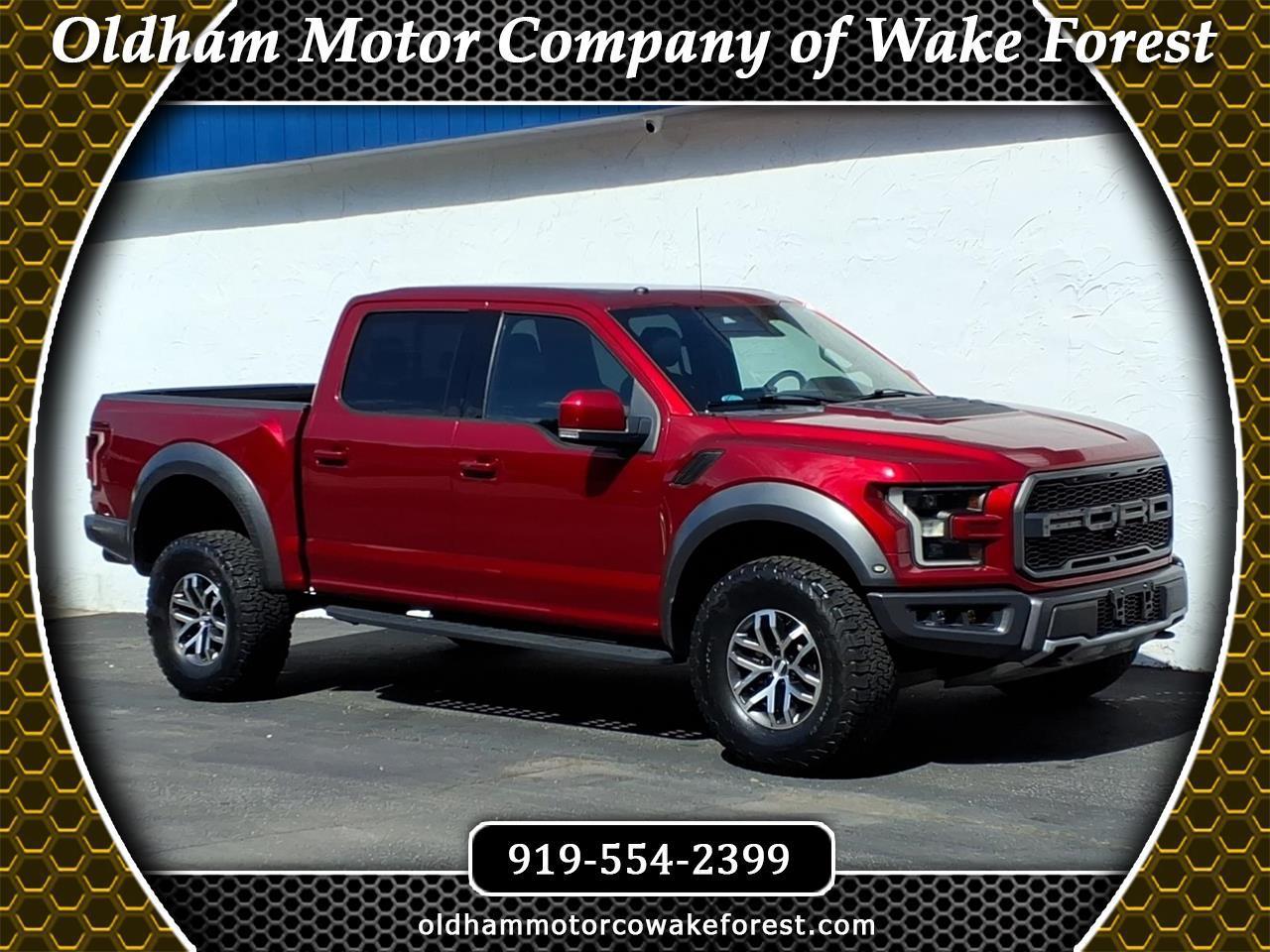 2018 Ford F-150 Raptor 4WD SuperCrew 5.5' Box