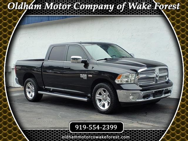 Black 2019 RAM 1500 Pickup Truck Four-Wheel Drive Automatic