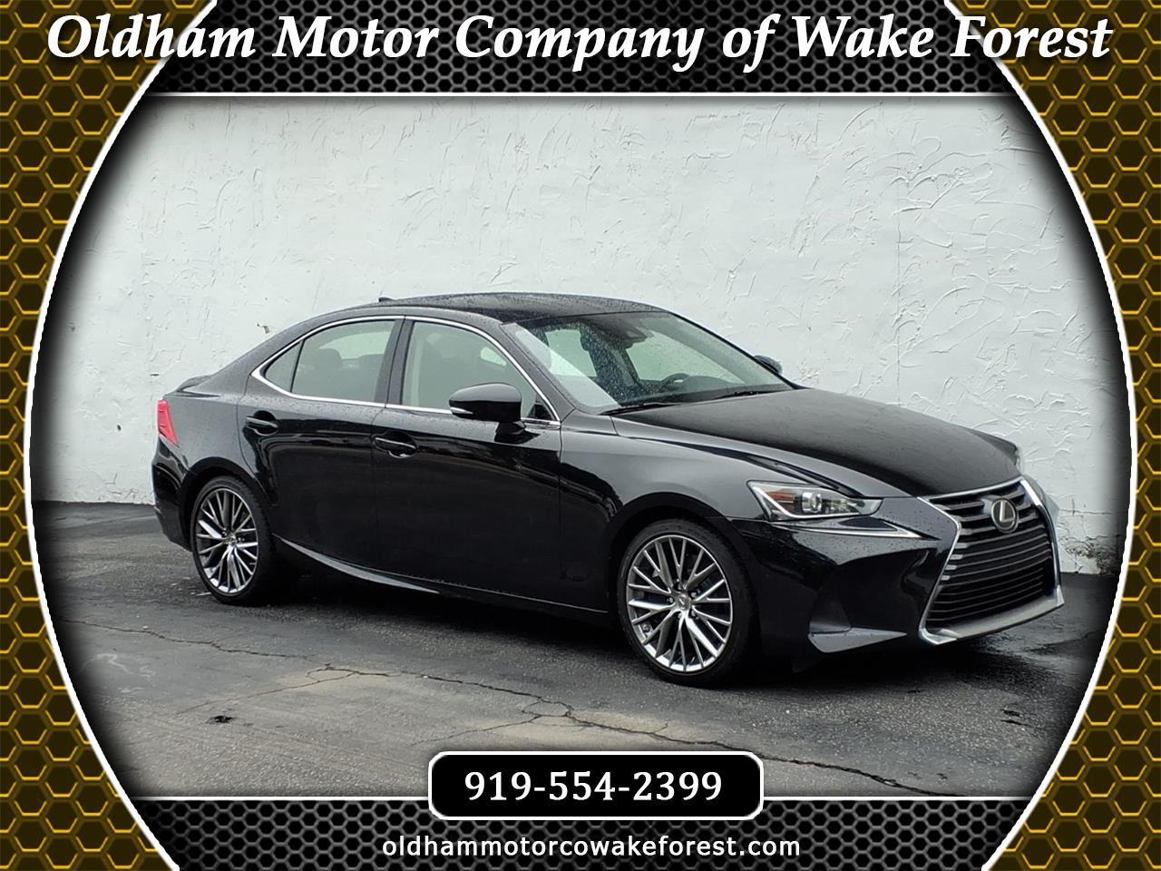 2017 Lexus IS IS Turbo RWD