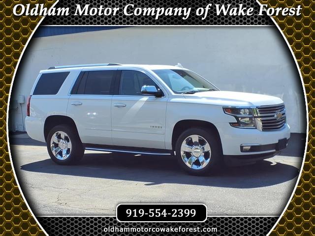 White 2017 Chevrolet Tahoe Premier 4WD SUV / Crossover Four-Wheel Drive Automatic
