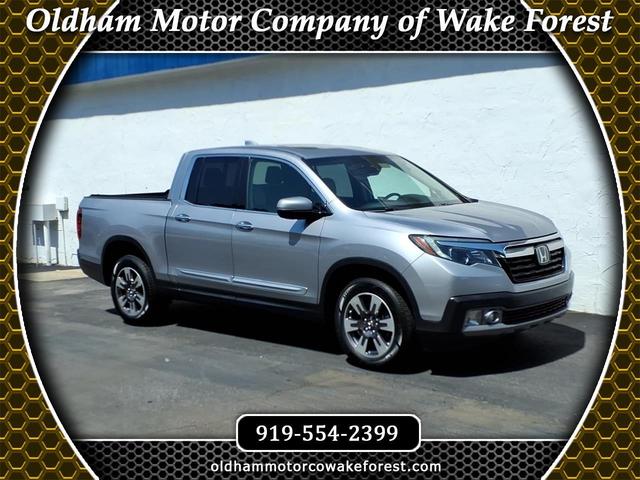 Silver 2018 Honda Ridgeline Pickup Truck All-Wheel Drive Automatic
