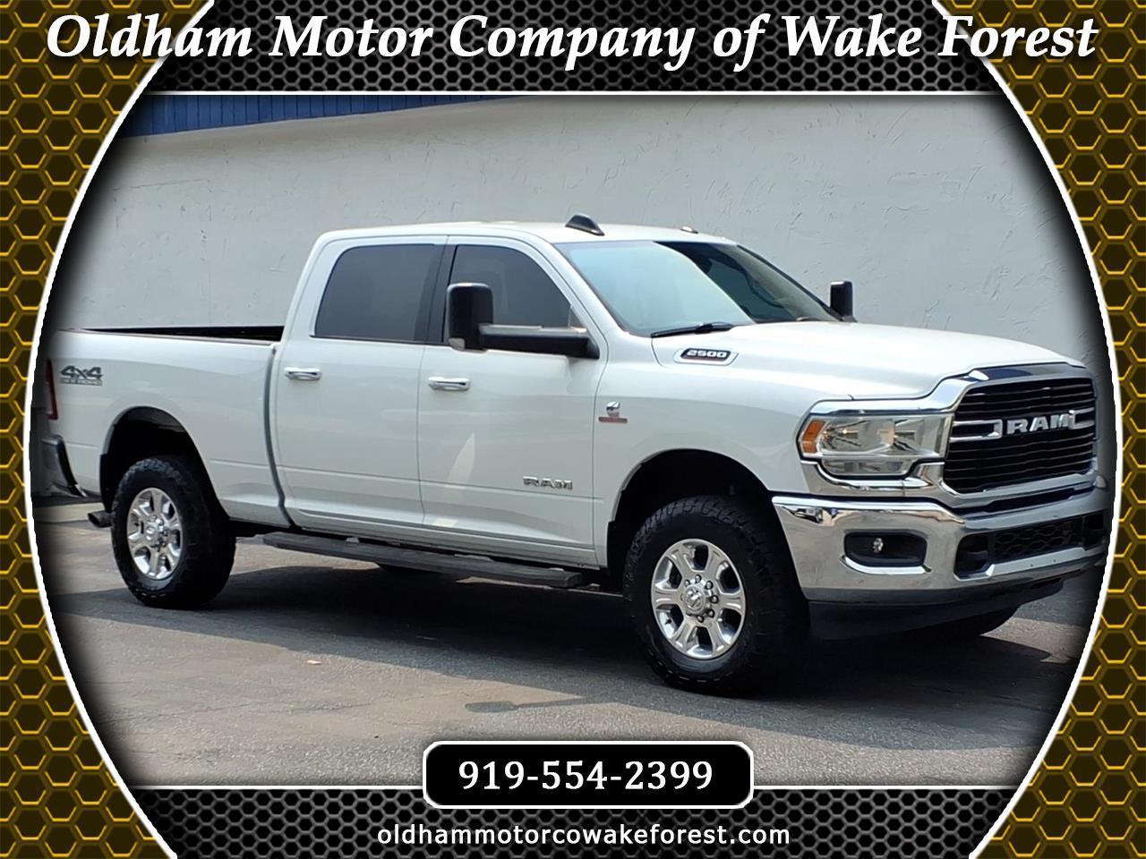 2019 RAM 2500 Big Horn 4x4 Crew Cab 6'4" Box