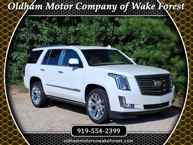 White 2018 Cadillac Escalade SUV / Crossover Four-Wheel Drive Automatic