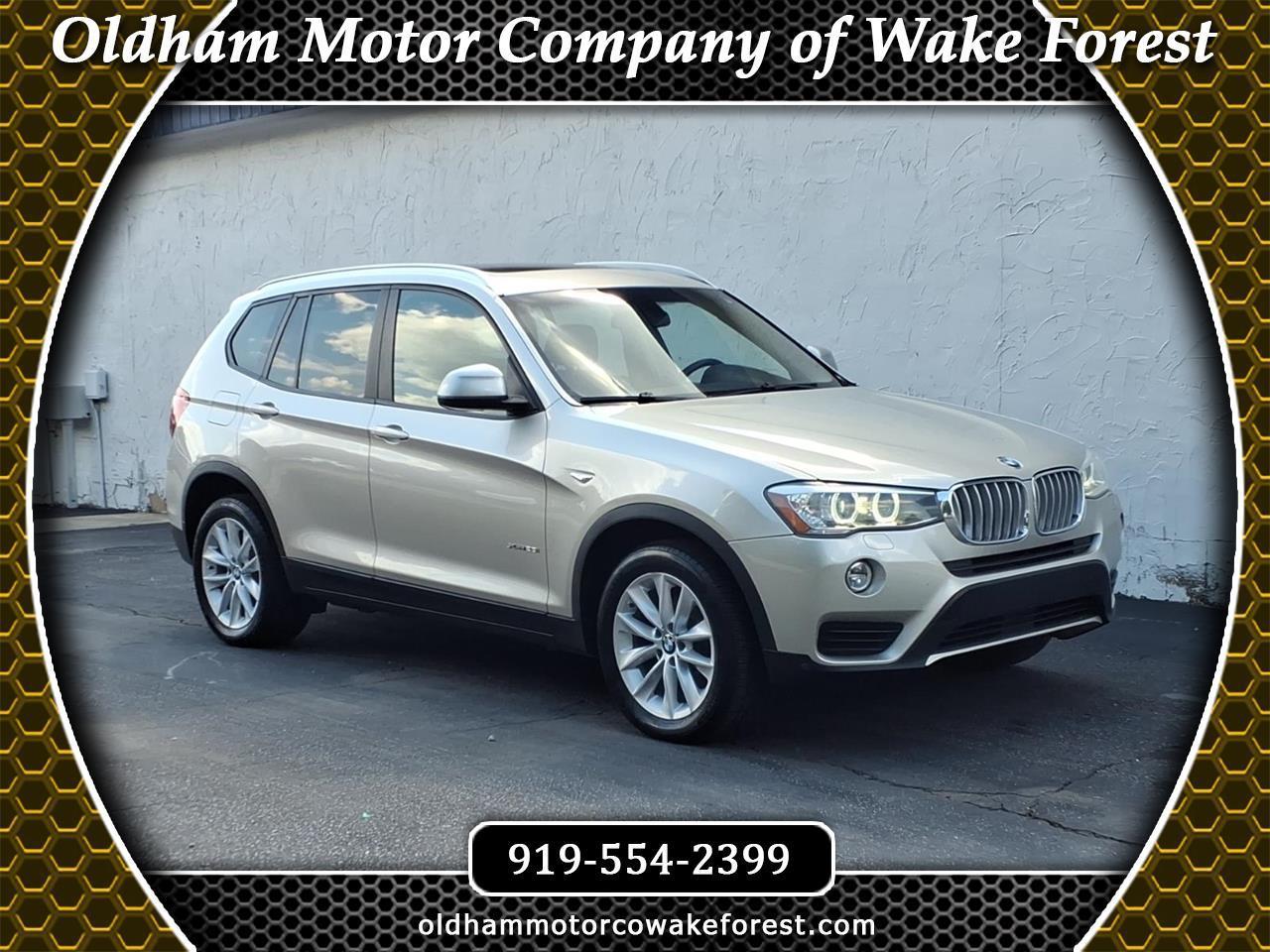 2017 BMW X3 xDrive28i Sports Activity Vehicle