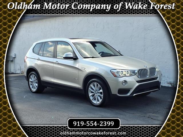 Gray 2017 BMW X3 SUV / Crossover All-Wheel Drive Automatic