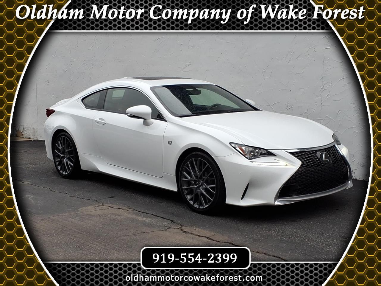 2016 Lexus RC 200t 2dr Cpe