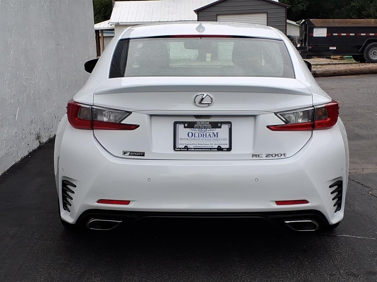 Lexus RC 200t 2dr Cpe 2016