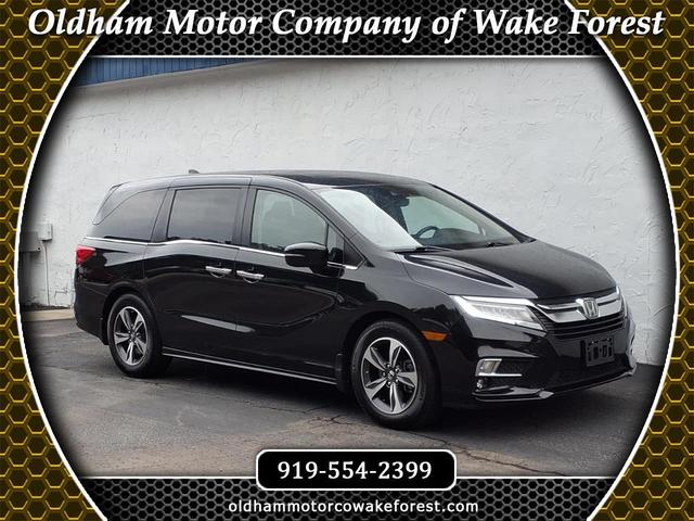 Black 2019 Honda Odyssey Minivan Front-Wheel Drive Automatic