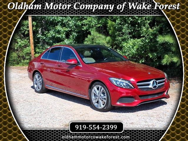 2018 Mercedes-Benz C-Class Rojo Sedán Tracción trasera Automática