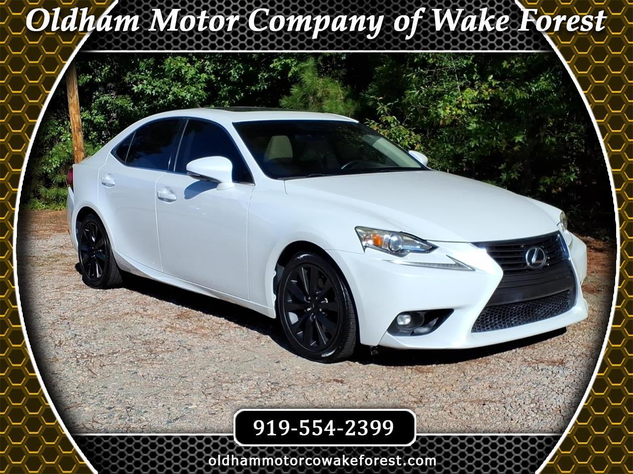 2015 Lexus IS 250 4dr Sport Sdn RWD