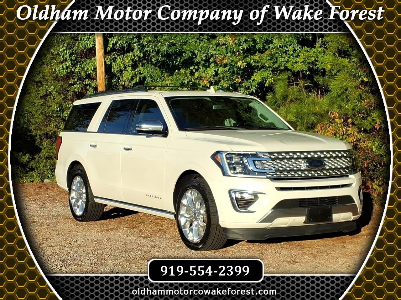 2019 Ford Expedition Max Platinum 4x2