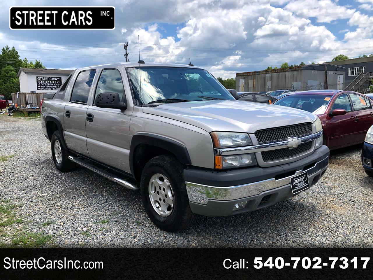 Used 2004 Chevrolet Avalanche 1500 5dr Crew Cab 130" WB 4WD Z71 for