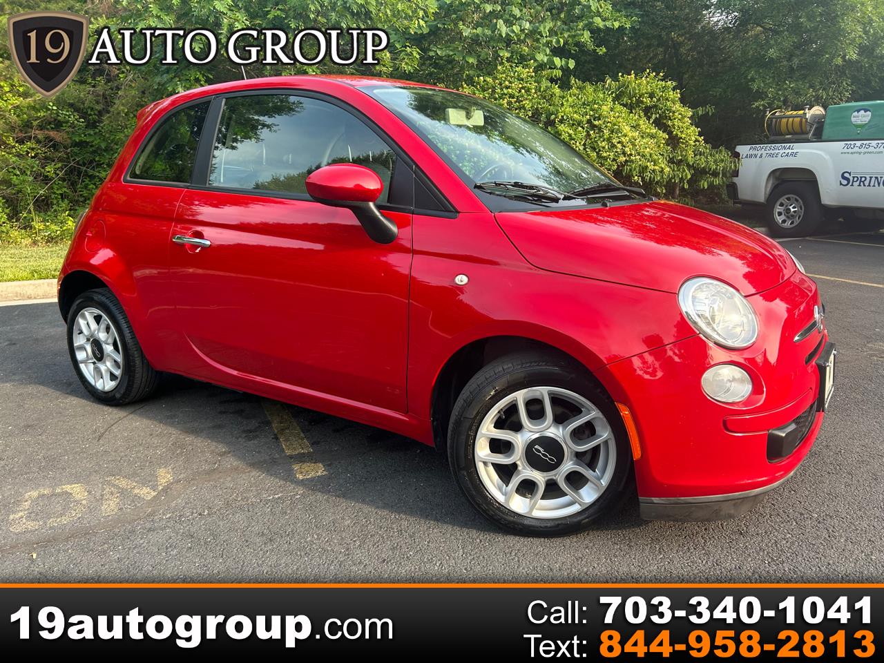 Used 2013 Fiat 500 Pop Hatchback for Sale in Chantilly VA 20152 19 Auto