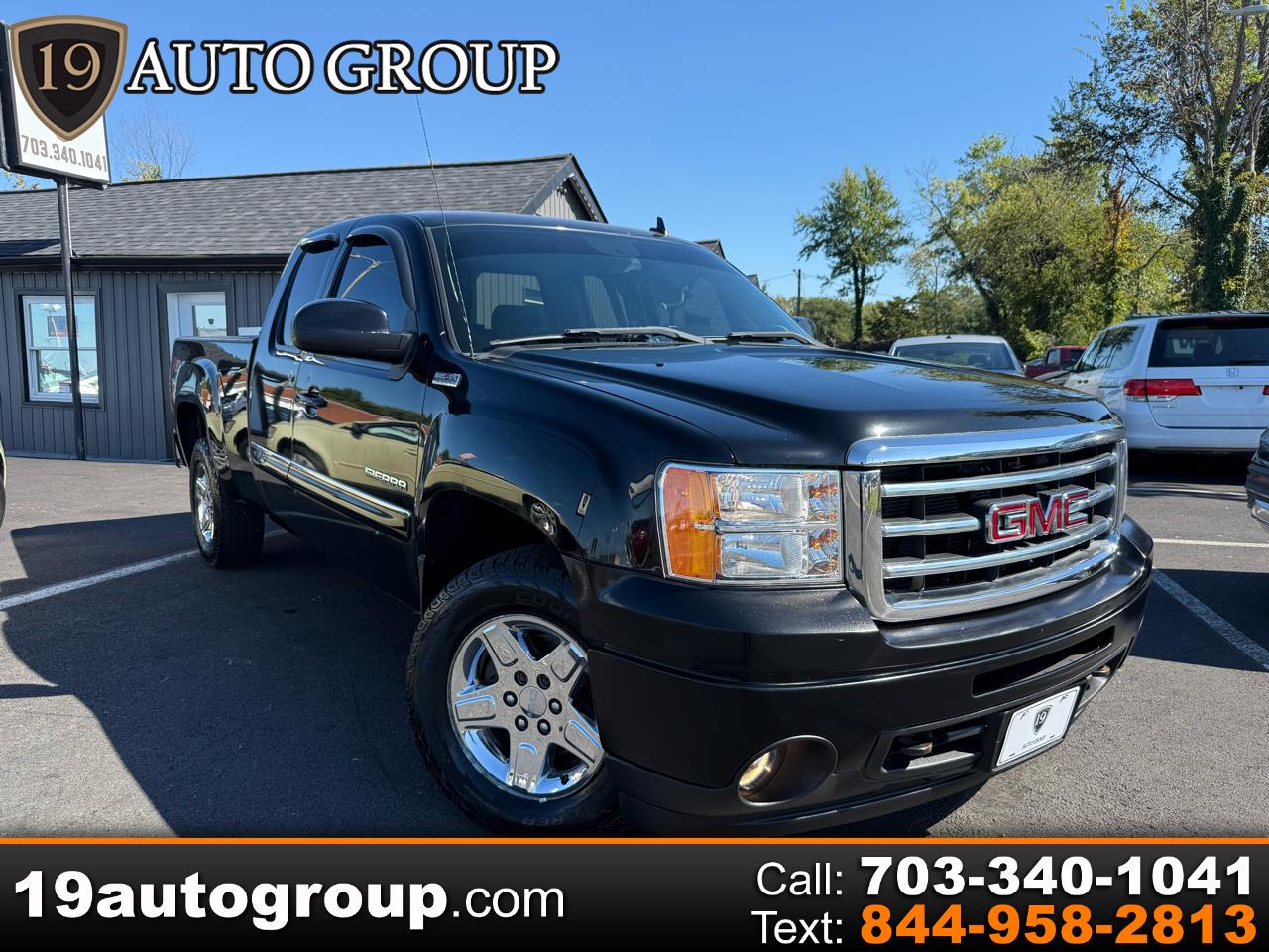 2012 GMC Sierra 1500 Ext Cab 4WD