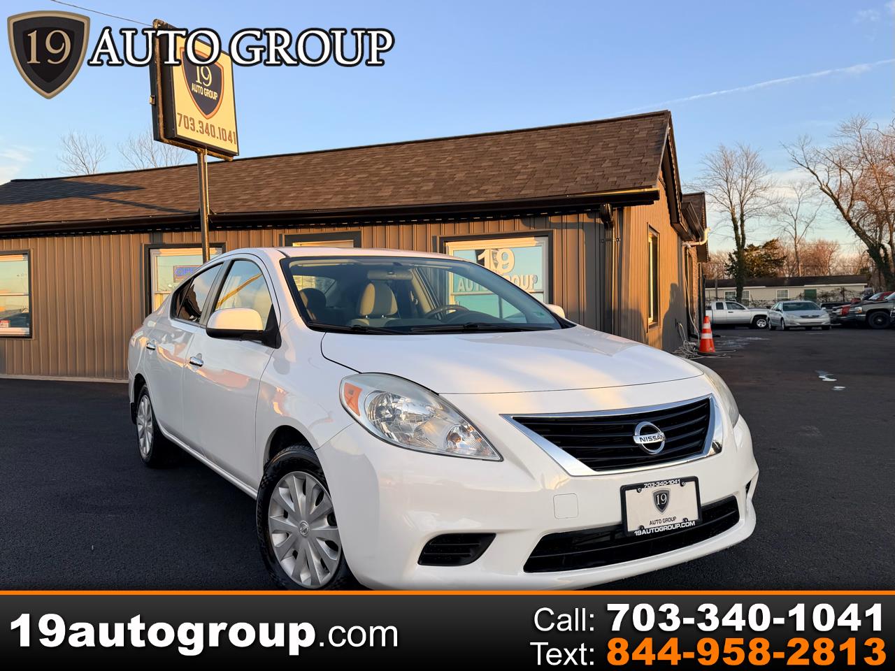 2012 Nissan Versa 1.6 S Sedan